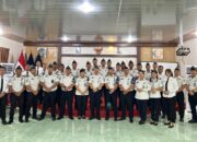 Kalapas Kelas IIB TBA Pimpin Upacara Pengukuhan SATOPS PATNAL