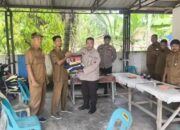 Polres Binjai Berikan Dukungan ke Warga Desa Tandem Hilir II