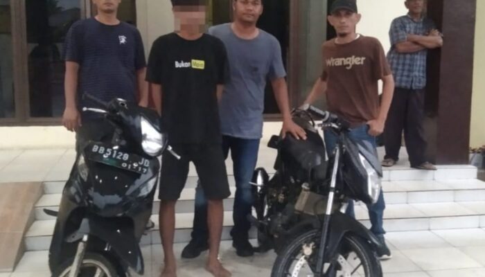 Polsek Padang Bolak Ungkap Pencurian Motor di Portibi