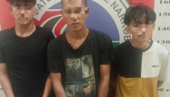 Polres Palas Berhasil Ungkap Kasus Sabu, 4 Orang Diamankan