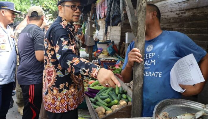 PKL Pasar Bahagia Tanjungbalai Dihimbau Pindah ke Lapak Resmi