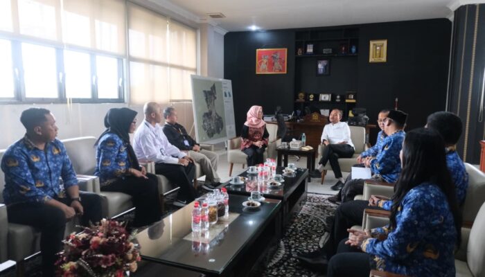 Walikota Tanjungbalai Terima Kunker Tim Monev Direktorat PSDAB KLH