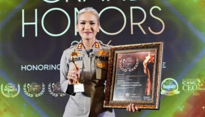 Kapolres Pematangsiantar Raih Penghargaan di Ajang Star Iconic Award 2026