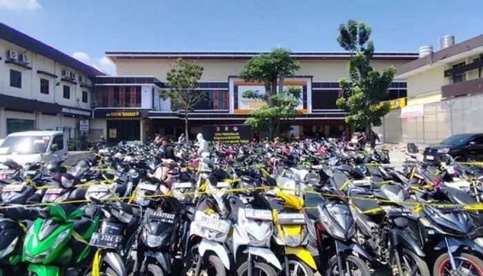 Diduga Simpan Kendaraan Curian, Sejumlah Gudang di Tembung Digerebek
