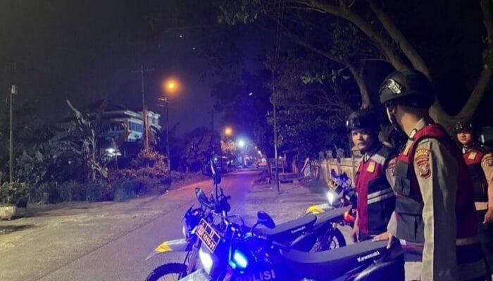 Perkuat Kehadiran Polisi di Malam Hari, Polresta Deli Serdang Tingkatkan Patroli Blue Light