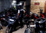 Gudang Penampungan Motor di Deli Serdang Digerebek, Ratusan Unit Disita