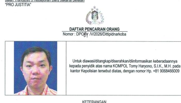 Diduga Jadi Pengendali Narkoba, Pemilik THM New Zone Diburu Polisi