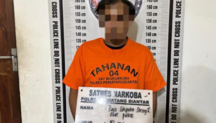 Peredaran Ganja 7 Kg di Pematangsiantar Terungkap, 1 Orang Ditangkap