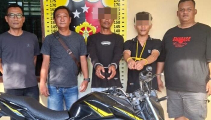 Polsek Bandar Huluan Tindaklanjuti Kasus Curanmor, Dua Pelaku Diamankan
