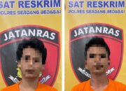 Dua Pelaku Pencurian di Sei Bamban Sergai Diamankan Polisi