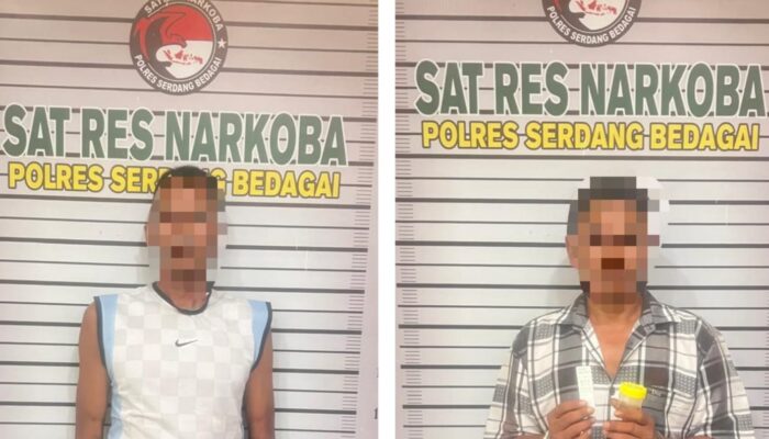 Polres Sergai Ringkus Pengedar Narkotika di Pasar Bengkel