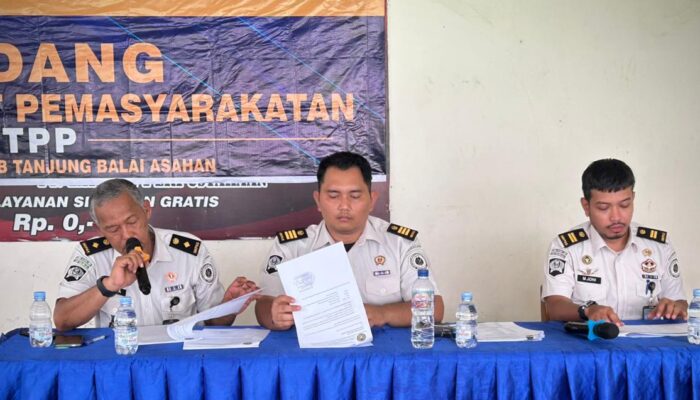 Lapas Kelas IIB TBA Gelar Sidang TPP, Bahas Sejumlah Agenda Strategis