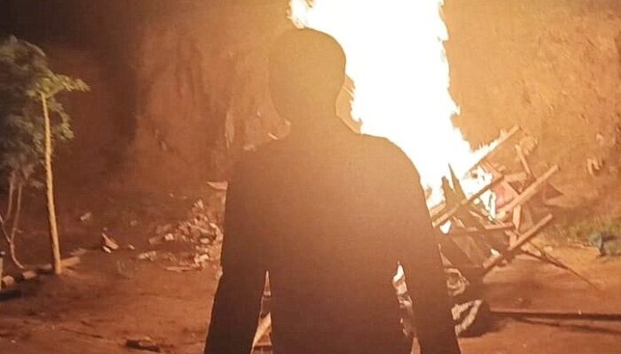 Polisi Musnahkan Sarang Narkoba di Kampung Baru Labura