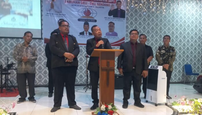 Pdt Johny Sitompul Resmi Pimpin API Labuhan Deli