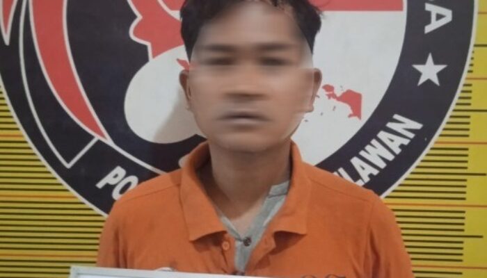 Polres Pelabuhan Belawan Tangkap Bandar Sabu di Bagan Deli