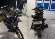 Laga Kambing Truk dan Motor di Jalinsum Sei Bamban, 1 Orang Luka Serius