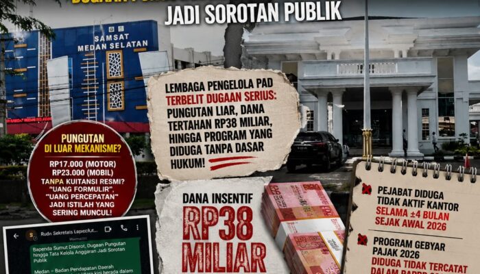 ‘Penyakit’ Bapenda Sumut Terungkap Tanpa Penyidikan