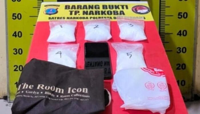 Polisi Gagalkan Peredaran 500 Gram Sabu di Deli Serdang