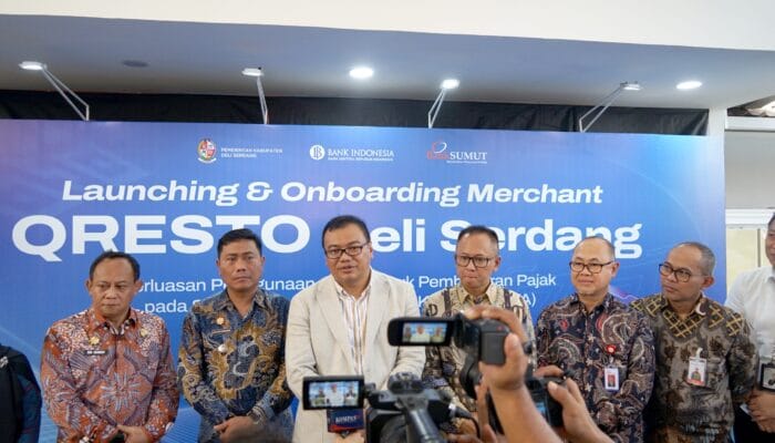 Bank Sumut dan Pemkab Deli Serdang Optimalkan Pajak Daerah Melalui Peluncuran QResto