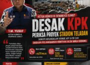 KPK Didesak Periksa Proyek Stadion Teladan