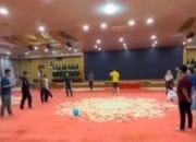 Masyarakat Soroti Aula Pemprov Sumut ‘Disulap’ Jadi Lapangan Bola