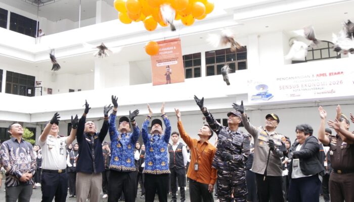 Polres Tanjungbalai Dukung Sensus Ekonomi 2026