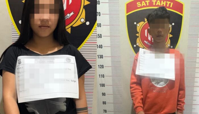 Konsumsi Ganja Bareng Pria, Wanita Muda Diamankan Polres Toba