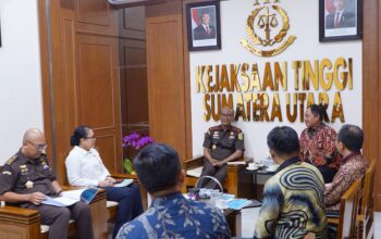 Kajati Sumut Terima Audiensi PT PLN Unit Induk Pembangunan Sumatera Bagian Tengah