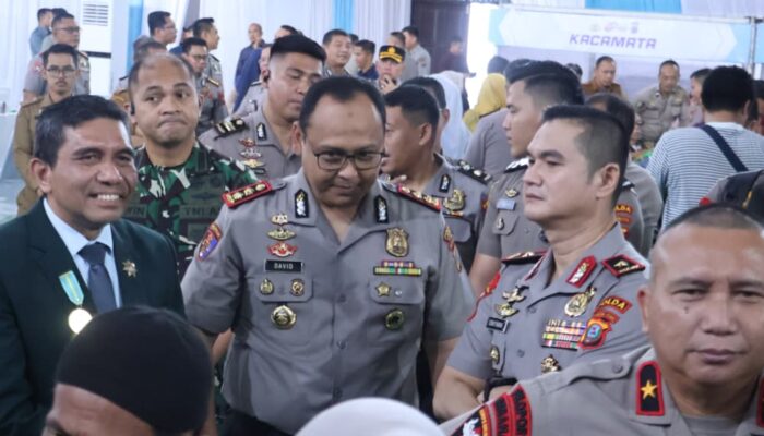 Warga Antusias Ikuti Bakti Kesehatan Polda Sumut di Langkat