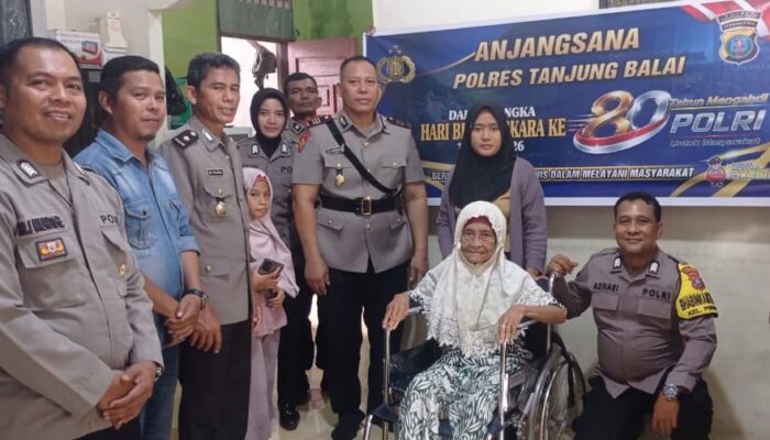 Sambut Hari Bhayangkara, Polres Tanjungbalai Gelar Anjangsana