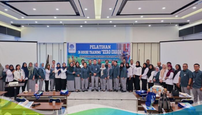 Perumda Tirtanadi Gelar In House Training ‘Zero Error’