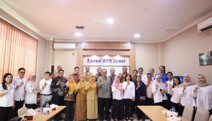 Pemko Tanjungbalai dan BPN Sumut Bahas Persiapan NPGT WP3WT