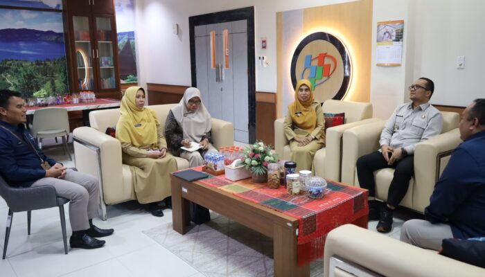 Kunker ke BPS Sumut, Plh Walikota Tanjungbalai Bahas Sinkronisasi IKK