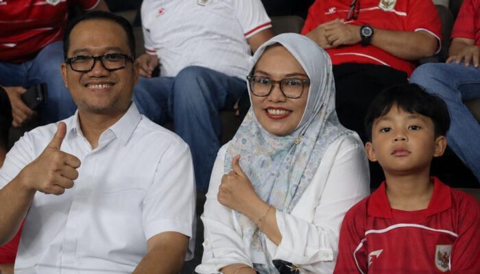 Plh Walikota Tanjungbalai Nonton Piala AFF U-19, Timnas Indonesia Menang Telak Lawan Myanmar