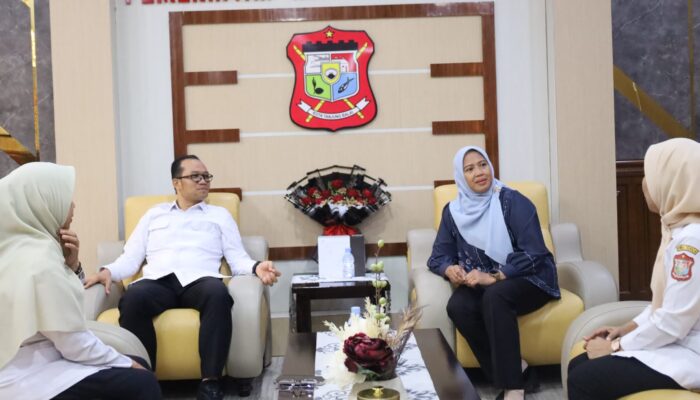 Plh Walikota Tanjungbalai Terima Kunjungan Wawako Pematangsiantar