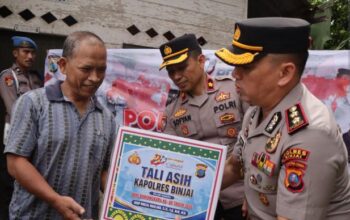 Sambut Hari Bhayangkara ke-80, Polres Binjai Gelar Kegiatan Sosial