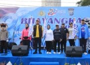 Ribuan Peserta Ikuti Bhayangkara Sport Day Fun Run 5K Polres Langkat