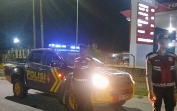 Polres Tanjungbalai Patroli Antisipasi Geng Motor dan Balap Liar