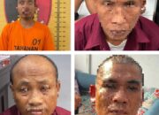 Polres Sergai Ungkap Komplotan Pencuri Mobil Pick Up, 4 Pelaku Diamankan