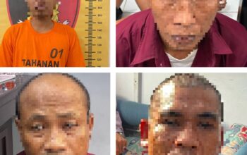 Polres Sergai Ungkap Komplotan Pencuri Mobil Pick Up, 4 Pelaku Diamankan