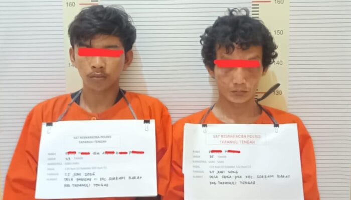 Polisi Ringkus Pengedar Sabu di Sorkam Barat, Pemasok Diburu