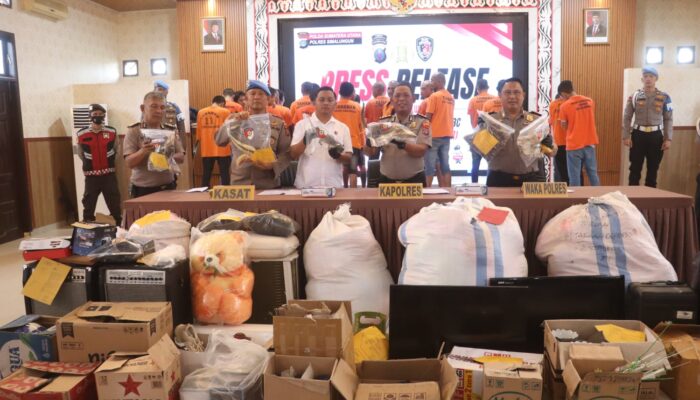 Sat Reskrim Polres Simalungun Ungkap Puluhan Kejahatan Konvensional