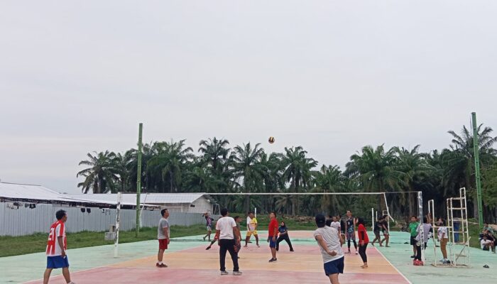 Siap Ikut Turnamen Voli Kapolres Sergai Cup 2026, WMHPSB VC Giat Latihan