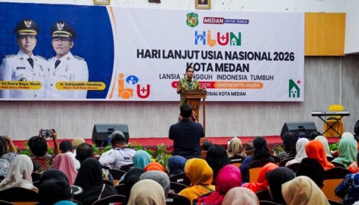 Walikota Medan Hadiri Hari Lansia Nasional ke-30