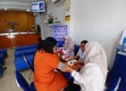 Pojok Sehat Bank Sumut, Gratis Periksa Kesehatan Nasabah