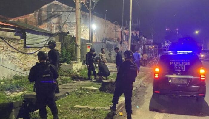 Antisipasi Geng Motor dan Kejahatan Jalanan, Brimob Sisir Titik Rawan di Medan