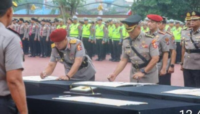 Kapolda Sumut Pimpin Sertijab Puluhan PJU dan Kapolres