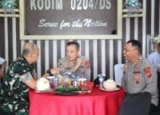 Kapolres Sergai Kunjungi Kodim 0204/DS