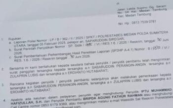Ketua SPSI Tembung ‘Sakti’, Setahun Baru Jadi Tersangka Usai Dilaporkan Kasus Penganiayaan