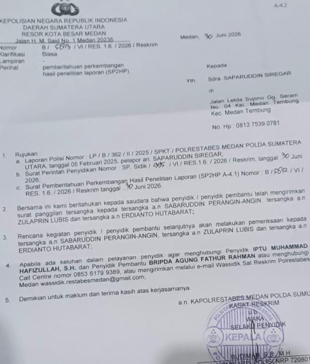 Atensi Bagi Polrestabes